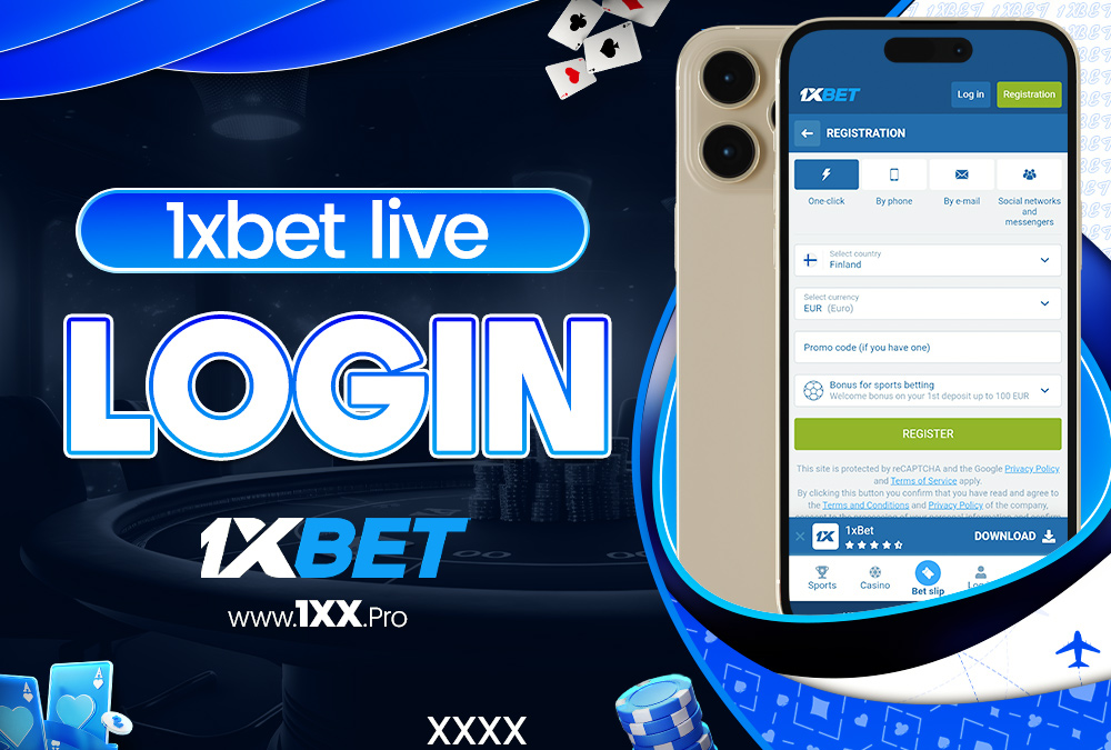 1xbet live login